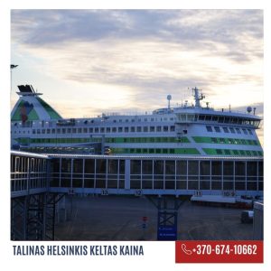 Talinas Helsinkis keltas kaina