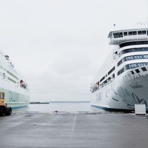 Tallink keltai Helsinkis Talinas, keltas Victoria