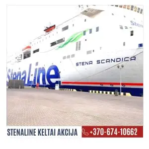 Stena line keltai akcija bilietams
